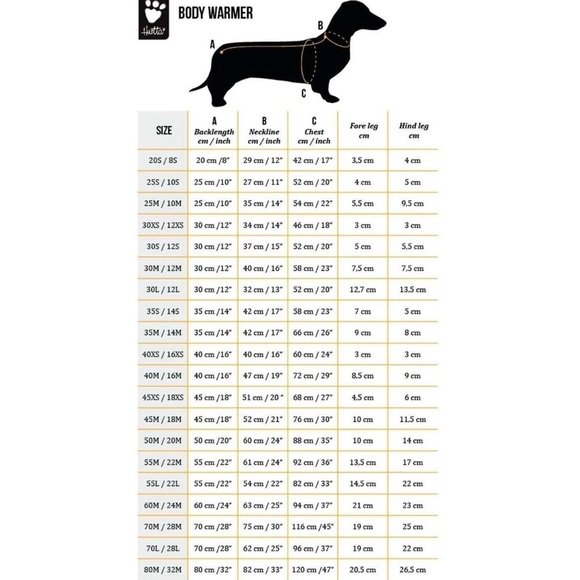 Hurtta Dog Body Warmer in size 55L/22L - Picture 6 of 6